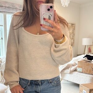 Elegant Cream Sweater